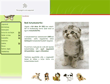 Tablet Screenshot of kutyakozmetika.mbit.hu